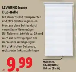 Lidl LIVARNO home Duo-Rollo Angebot