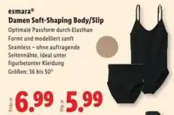 Lidl esmara Damen Soft-Shaping Body/Slip Angebot