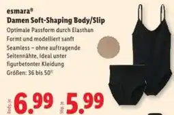 Lidl esmara Damen Soft-Shaping Body/Slip Angebot