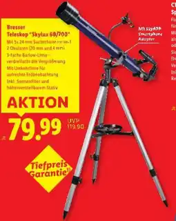 Lidl Bresser Teleskop "Skylux 60/700" Angebot