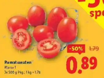 Lidl Romatonaten Klasse T Angebot