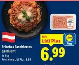 Lidl Frisches Faschiertes gemischt Angebot