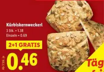 Lidl Kürbiskernweckerl Angebot