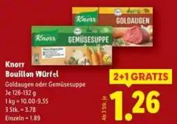 Lidl Knorr Bouillon Würfel Angebot