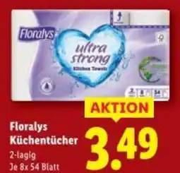 Lidl Floralys Küchentücher Angebot