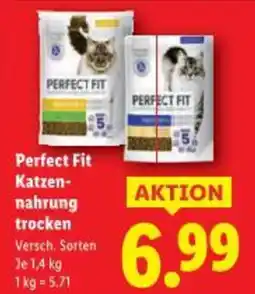 Lidl Perfect Fit Katzen- nahrung trocken Angebot