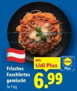 Lidl Frisches Faschiertes gemischt Angebot