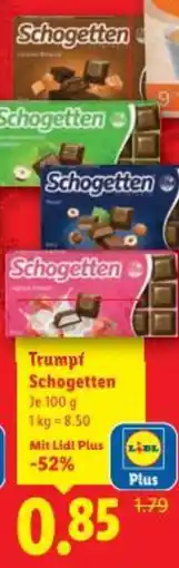 Lidl Trumpf Schogetten Angebot