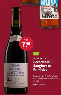 Denn's Biomarkt Pecorino IGP Sangiovese Primitivo Angebot