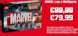 Lego Marvel logo & minifiguren Angebot