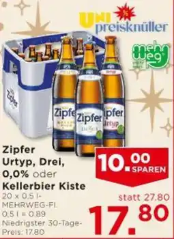 Unimarkt Zipfer Urtyp Drei Angebot