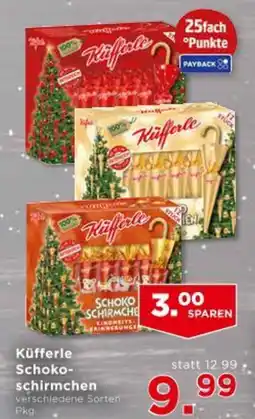 Unimarkt Küfferle Schoko- schirmchen Angebot