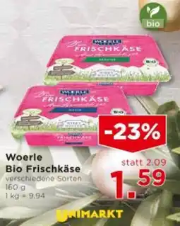 Unimarkt Woerle Bio Frischkäse Angebot