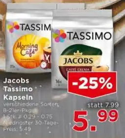 Unimarkt Jacobs Tassimo Kapseln Angebot