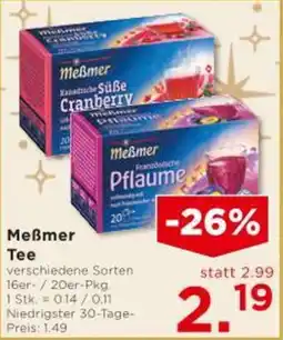 Unimarkt Meẞmer Tee Angebot