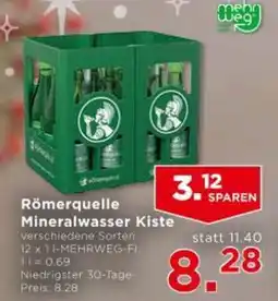Unimarkt Römerquelle Mineralwasser Kiste Angebot