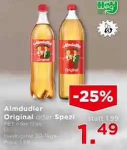 Unimarkt Almdudler Original oder Spezi PET oder Glas Angebot