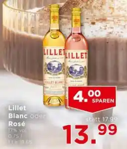 Unimarkt Lillet Blanc oder Rosé Angebot