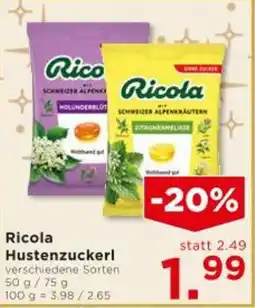 Unimarkt Ricola Hustenzuckerl Angebot