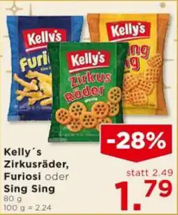 Unimarkt Kelly's Zirkusräder, Furiosi oder Sing Sing Angebot