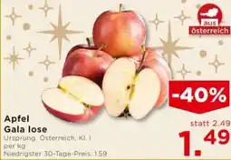 Unimarkt Apfel Gala lose Angebot
