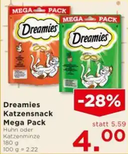 Unimarkt Dreamies Katzensnack Mega Pack Angebot