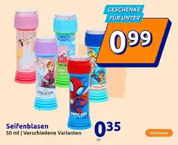Action Seifenblasen Angebot
