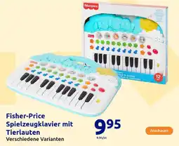 Action Fisher-Price Spielzeugklavier mit Tierlauten Angebot