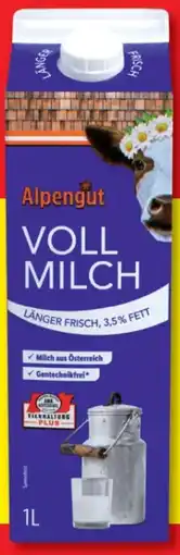 Lidl Alpengut Vollmilch Angebot