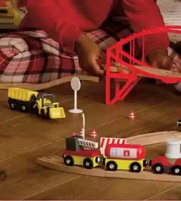 Lidl Lupilu Holz Eisenbahn Züge Angebot