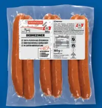 Lidl Wiesentaler Debreziner Angebot