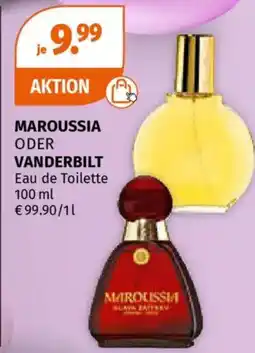 Müller Maroussia oder Vanderbilt Angebot
