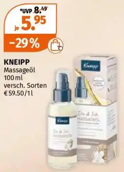 Müller KNEIPP Massageöl Angebot