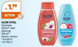 Müller GLEM VITAL Shampoo Angebot