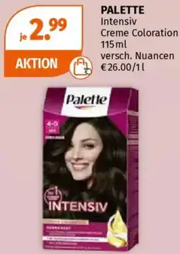 Müller PALETTE Intensiv Creme Coloration Angebot