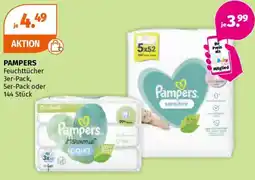 Müller PAMPERS Feuchttücher Angebot