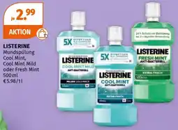Müller LISTERINE Mundspülung Angebot