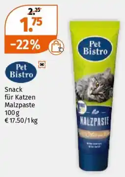 Müller Snack für Katzen Malzpaste Angebot