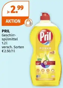 Müller PRIL Geschirr- spülmittel Angebot