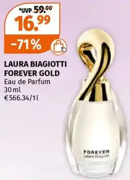 Müller LAURA BIAGIOTTI FOREVER GOLD Eau de Parfum Angebot