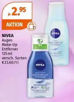 Müller NIVEA Augen Make-Up Entferner Angebot