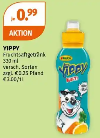Müller YIPPY Fruchtsaftgetränk Angebot