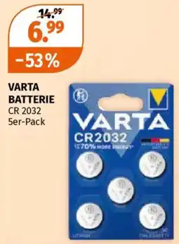 Müller Varta batterie Angebot