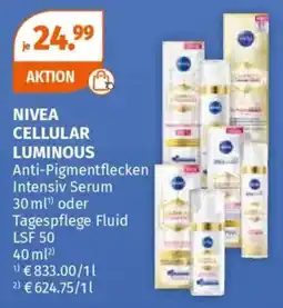 Müller Nivea cellular luminous Angebot