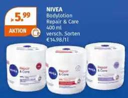 Müller NIVEA Bodylotion Repair & Care Angebot