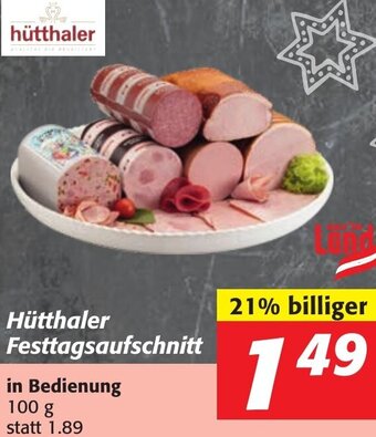 Hütthaler Festtagsaufschnitt 100g