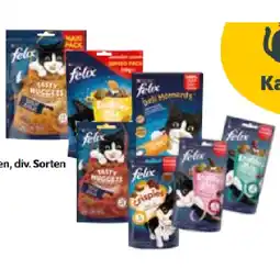 Das Futterhaus felix Snacks für Katzen div. Sorten und Größen DAS FUTTERHAUS Angebot