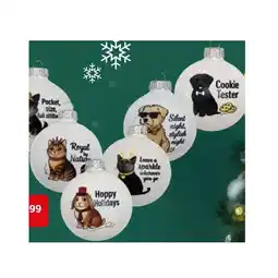 Das Futterhaus CHRISTBAUMKUGEL Kleine Kugel: ø 6,6 cm div. Motive DAS FUTTERHAUS Angebot