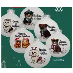 Das Futterhaus CHRISTBAUMKUGEL Große Kugel: ø 8 cm div. Motive DAS FUTTERHAUS Angebot