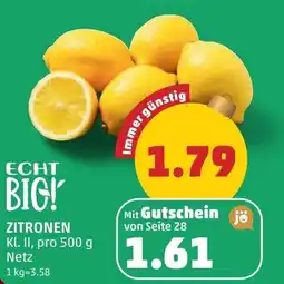 PENNY Zitronen Angebot
